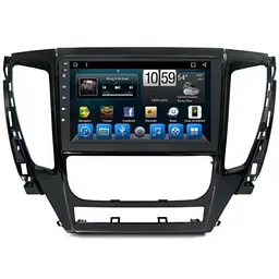 Штатна автомагнітола XPRO Mitsubishi Pajero 2016-2018 (9") +CAN Android 10.1 (4/32) чорна (MER-14121_5463) - мініатюра 3