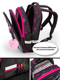 Ортопедичний шкільний рюкзак 6 в 1 для дівчинки School Standard 38х30х18 см з Kurumi для молодших класів (SET 170-67) - мініатюра 12