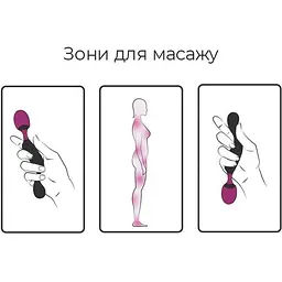Вібромасажер Adrien Lastic Symphony гнучка головка - мініатюра 5