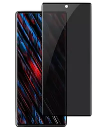Захисне скло DK для Google Pixel 6 Pro 3D Антишпигун Full Glue 020463 black - мініатюра 2