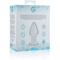 Скляна анальна пробка Gildo Glass ButtPlug No. 25 - мініатюра 5