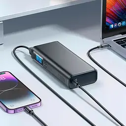 Павербанк Hoco Q17B Electric power bank 20000 mAh 130W зовнішній акумулятор - мініатюра 8