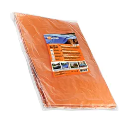 Тент тарпауліновий Polax 8 x 10 м, 110 гр/м2, з вушками, двостороння ламінація (70-126) - мініатюра 5