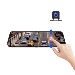 Дзеркало заднього виду з відеореєстратором Aspiring Reflex 8 Dual FHD - мініатюра 6