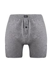 Труси-шорти чоловічі Key MXC 126 3-4XL меланжеві 3XL - мініатюра 3