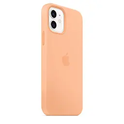 Чохол Silicone Case з MagSafe для Apple iPhone 12 / 12 Pro (Cantaloupe) ААА [57145] - мініатюра 11