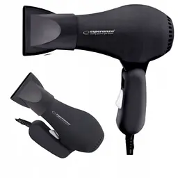 Фен дорожній Esperanza EBH003K Aurora Black - мініатюра 3