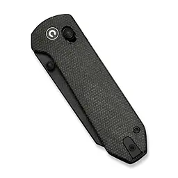 Ніж складаний кишеньковий Civivi Yonder, (7.3 см) 14C28N / Micarta темно-сірий - мініатюра 5