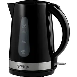 Електрочайник Gorenje 1 7 л пластик чорний kuh0015342