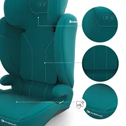 Автокрісло Kinderkraft i-Spark 2 Plus i-Size Green (KCISPA02GREPL00) - мініатюра 9