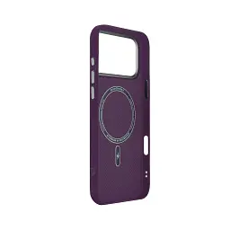 Чохол ArmorStandart LikeCarbon2 MagCase для Apple iPhone 18 Pro / 17 Pro Kevlar Dark Cherry - мініатюра 4