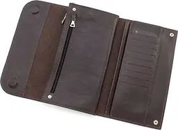 Чоловічий шкіряний гаманець GRANDE PELLE 22,5х13х4 см sum0023148 - мініатюра 6