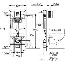 Інсталяція Grohe QuickFix 39930000 (CV030563) - мініатюра 3