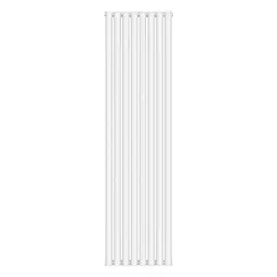 Вертикальний радіатор Navin Ellipse Double 480x1800-8, anticor, білий 10-012033-4880, Білий