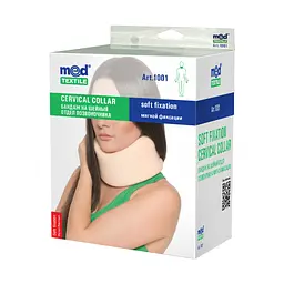 Бандаж MedTextile Бандаж на шийний відділ хребта мякої фіксації, розмір (4820137290039) - мініатюра 1