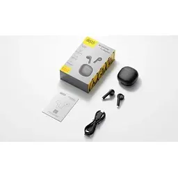 Бездротові навушники QCY AilyBuds Lite T29 чорні - мініатюра 3