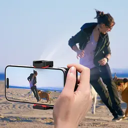 Тримач для телефона Ulanzi Vijim Smartphone Camera Grip With Fill Light UV-3282A CG-02 Black - мініатюра 7
