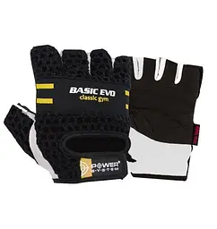 Рукавички для фітнесу Power System PS-2100 EVO, Black/Yellow - XS