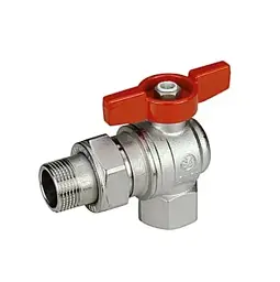 Кран кутовий з американкою кульовий Giacomini R789X005 3/4" PN16 30412