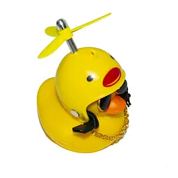 Качечка в шоломі в машину Red Broken Duck Шолом Качечка качка на торпеду - мініатюра 3