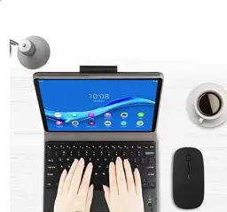 Чохол Lenovo Tab P11 2nd Gen 11.5 TB350X TouchPad Seenda Bluetooth клавіатура black - мініатюра 4