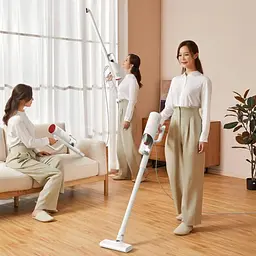 Пилосос Xiaomi Deerma Vacuum Cleaner + перехідник на EU розетку - мініатюра 3
