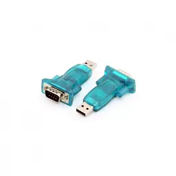 Адаптер Dynamode USB 2.0 A Male - 1xRS-232 (COM) брелок, чіпсет CH340, довжина кабелю 60 см (USB-SERIAL-2)