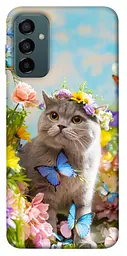 Чохол Demsky Spring cat для Samsung Galaxy M23 5G