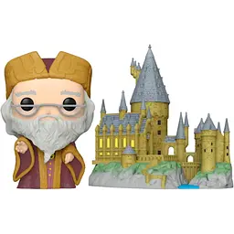 Фігурка Funko Pop! Town Wizarding World Harry Potter: Дамблдор із Гоґвордсом 9.6см (57369) [132462]