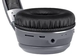 Навушники бездротові Defender FreeMotion B571 bluetooth LED, сірий (63571) (6918549) - мініатюра 5
