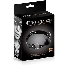 Кляп Fetish Tentation Premium LeaTher Gag - мініатюра 2