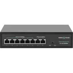 Комутатор мережевий Greenvision GV-015-D-06+2P - мініатюра 3