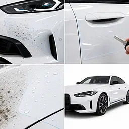 Антигравійна захисна бронеплівка за лекалами для BMW i4 G26 2021- повний кузов - мініатюра 3