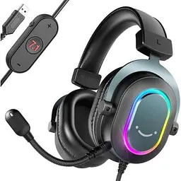 Навушники Fifine (H6) RGB 7.1 Black (H6)