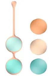 Вагінальні кульки Liebe Pleasure Toys Kewos, 14 см, м'ятний