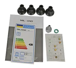 Плита газова Milano ML55 G1 /07+сталева (50х50) - мініатюра 7