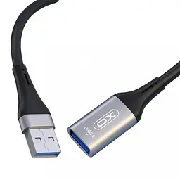 Подовжувач спіднього 3.0 — адаптер мама — тато XO NB220 USB 3.0 data cable 2 метри - мініатюра 2