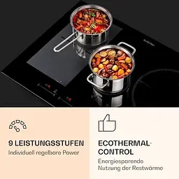 Індукційна плита Klarstein Delicatessa 77 Hybrid 7000W (10033023) - мініатюра 4