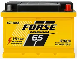 Автомобільний акумулятор Forse 65 Ah / 640 A R+ - мініатюра 2