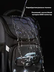 Ортопедичний шкільний рюкзак (ранець) School Standard 3 в 1 для дівчинки 570 гр 14,5 літрів Чорний - мініатюра 9