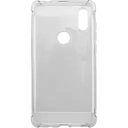Чохол-накладка Toto Shockproof Carbon Brush TPU Case Xiaomi Mix 2S Clear - мініатюра 3