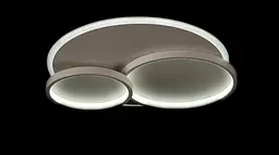 Люстра стельова LED Splendid Ray L2332/2+1, 120W, білий, з пультом, сучасний стиль - мініатюра 3