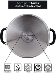 Сотейник MasterPro Foodies collection 3,8 л (BGMP-1503-BK) - мініатюра 2