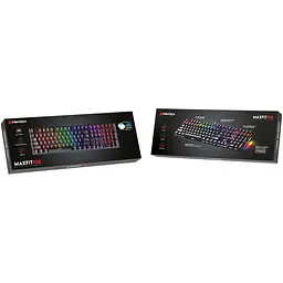 Клавіатура Fantech MaxFit108 MK855 Black (MK855RGB) [115617] - мініатюра 3