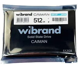 Накопичувач SSD Wibrand Sata 2.5 512GB Caiman Bulk 480 500 (WI2.5SSD/CA512GB) - мініатюра 3