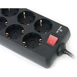 Мережевий фільтр живлення REAL-EL RS-8 Protect 5m, black (EL122300024) - мініатюра 3