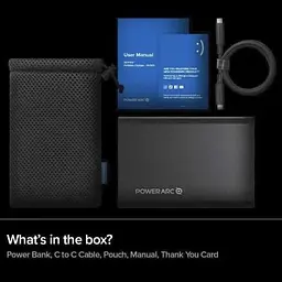 Портативний зарядний пристрій PowerArc ArcPack USB-C 15000 mAh 60 W PD Black (PA1801) - мініатюра 7