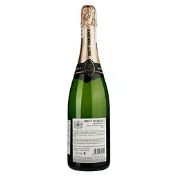 Вино ігристе Brut Dargent Chardonnay Blanc de Blancs, біле, брют, 0.75 л - мініатюра 2