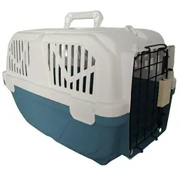 Переноска AnimAll P1079 для котів та собак синя 47×31×30 см