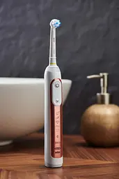 Електрична зубна щітка Oral-B Special Edition Genius X Rose Gold, рожевий - мініатюра 6